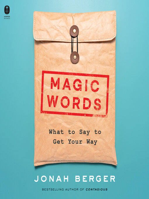 Title details for Magic Words by Jonah Berger - Available